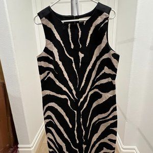 Ann Taylor Loft Animal Print sheath dress